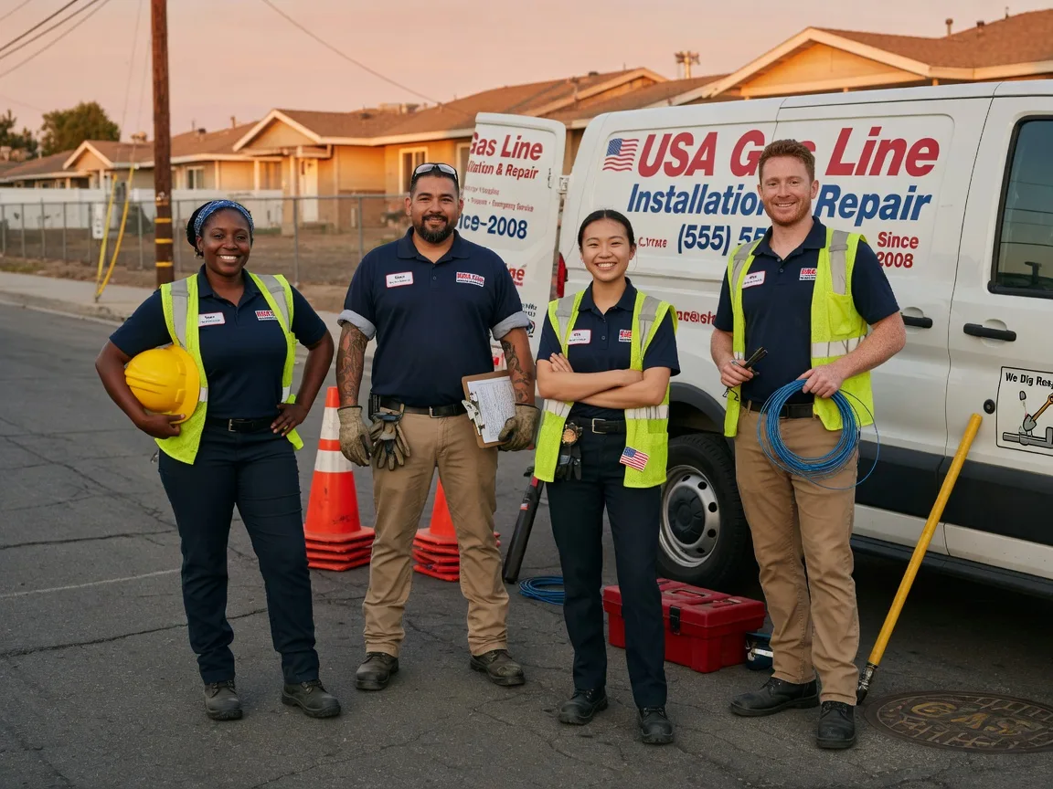 Gas Line Installation company in Fall Creek, OR
